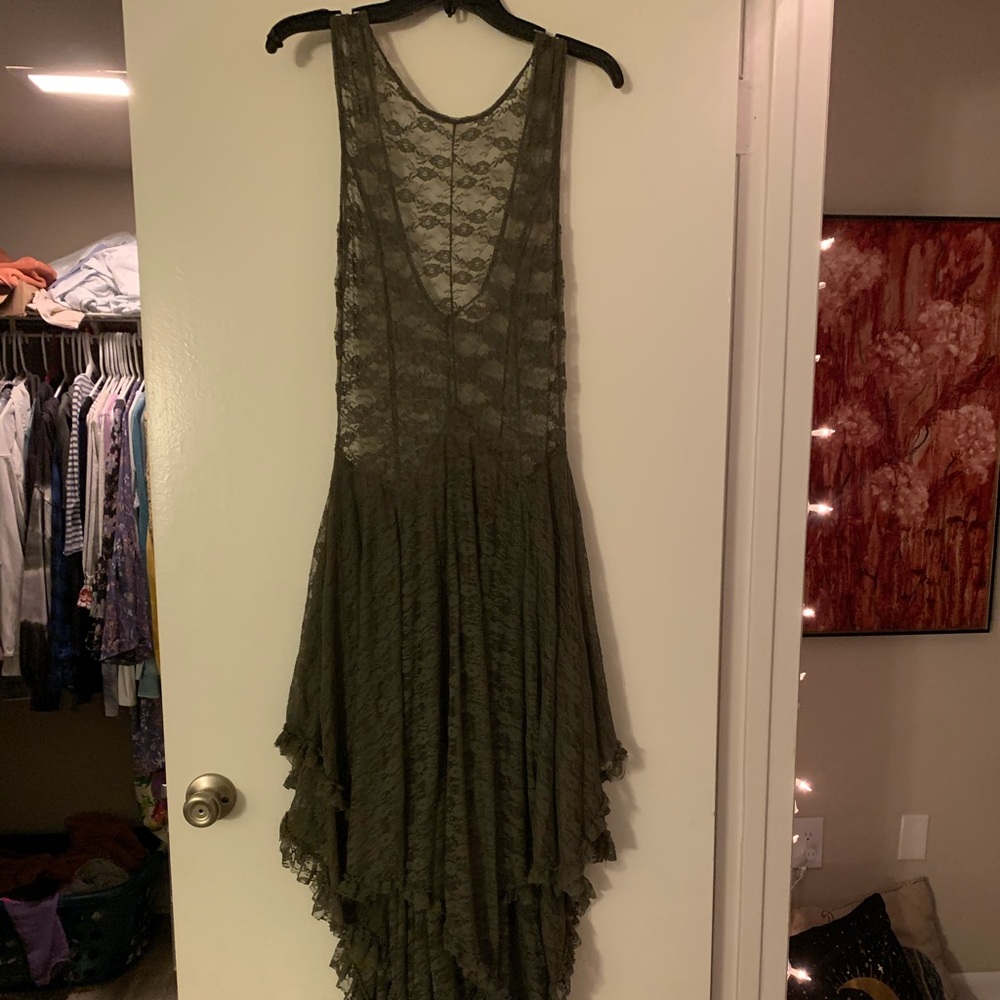 Free People Lace Maxi Dress Medium